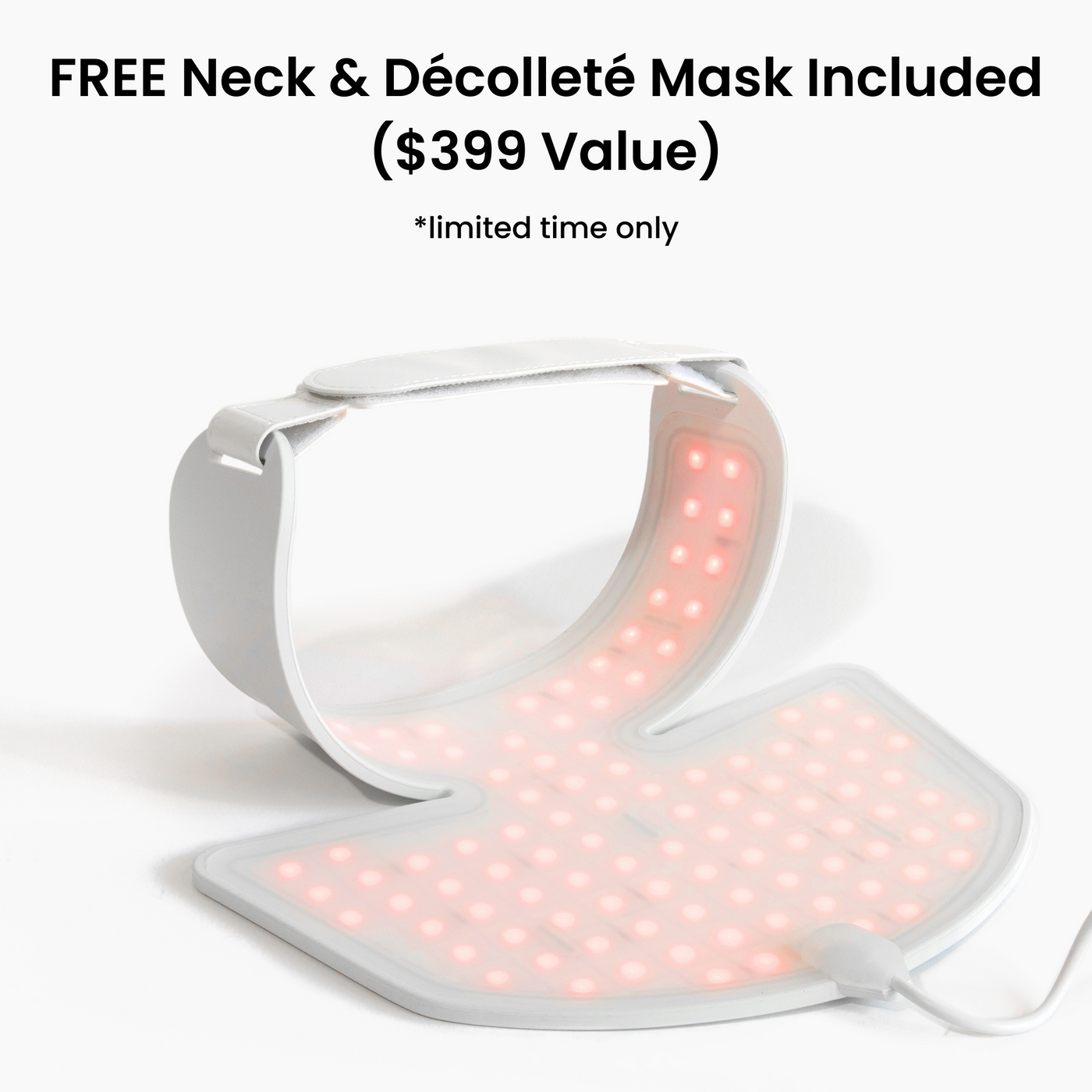 Silicone Wrinkle & Acne Clearing Light Therapy Face Mask (FREE Neck & Décolleté Mask Included $399 Value)